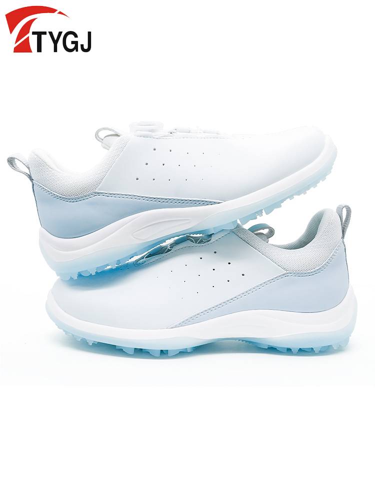 Ms. Golf Shoes, air-resilient retrench belts, slurry-proof nails