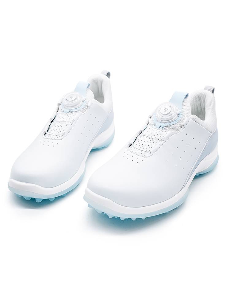 Ms. Golf Shoes, air-resilient retrench belts, slurry-proof nails