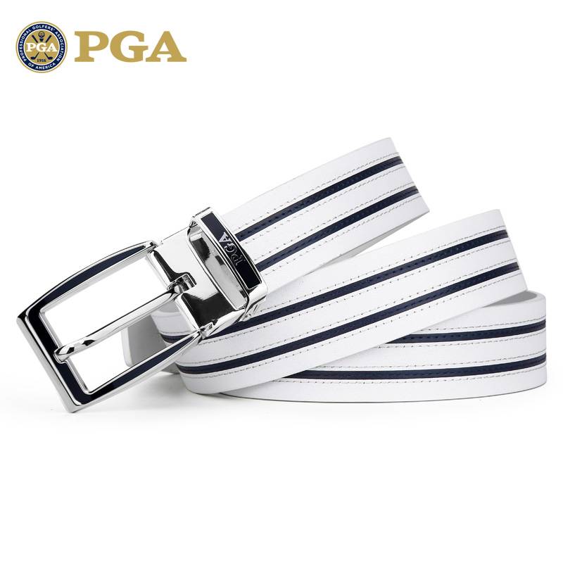 American PGA header cowhide golf belt men's belt men's with men's pants belt alloy deduction head