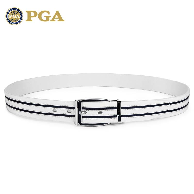 American PGA header cowhide golf belt men's belt men's with men's pants belt alloy deduction head
