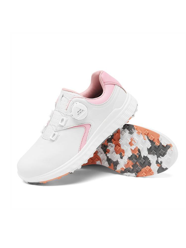 Ms. Golf Shoes Comfortable Waterproof Self-Trived Scripple Slippered Outdoor Nailed Shoes
