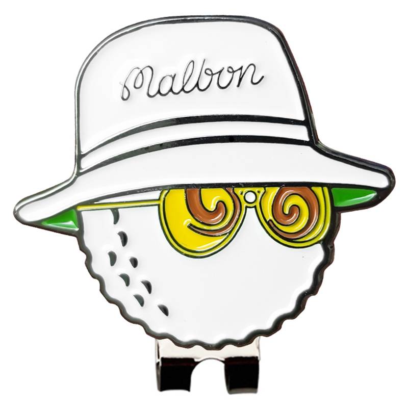 Golf hat clip with magnet clip hat Mark Golf Mark golf fans products ball position label