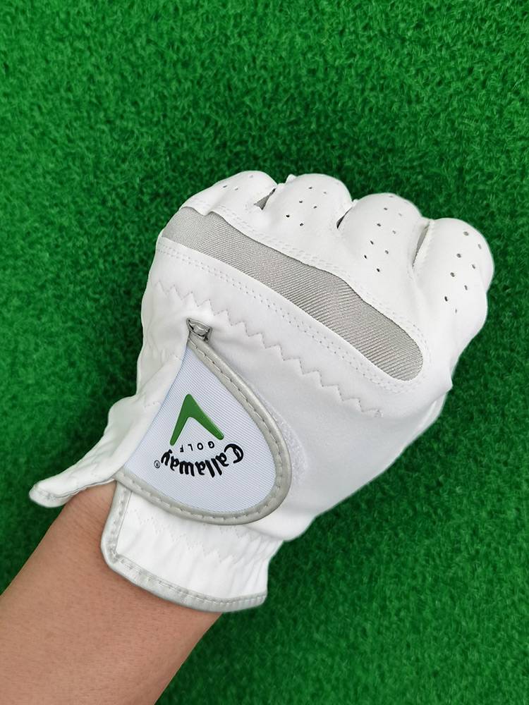 Golf glove men's imported ultra -fiber cloth GOLF ball supplies non -slip, wear, wear, breathable comfortable finger protective cover