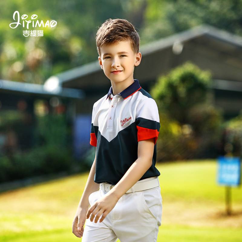 a special-priced, short-sleeve golf-sleeve boys' sports golf-skirts
