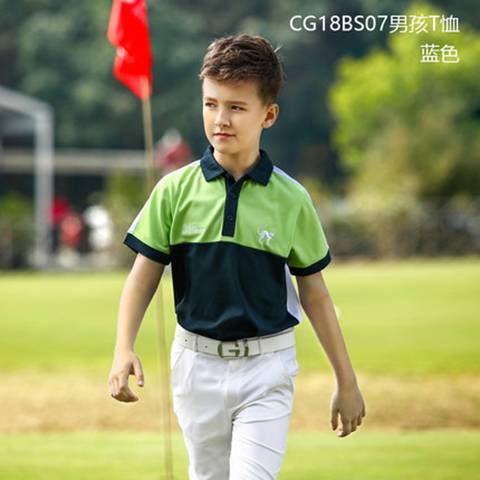 a special-priced, short-sleeve golf-sleeve boys' sports golf-skirts