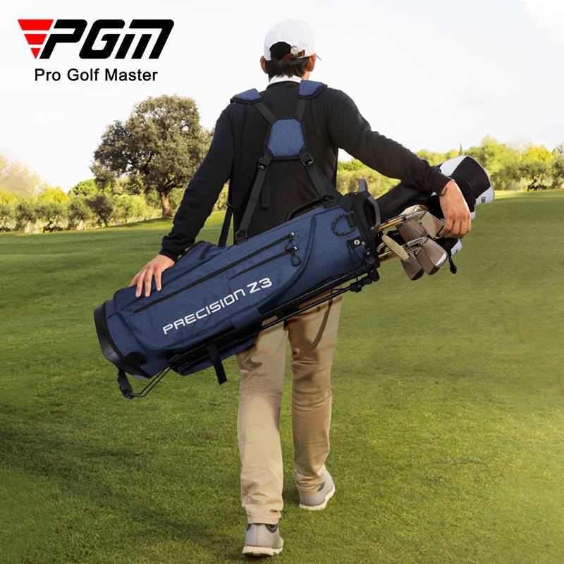 PGM golf ball bag men's and women's bracket bag ultra -lightweight pill bag Golf bag can put 14 clubs