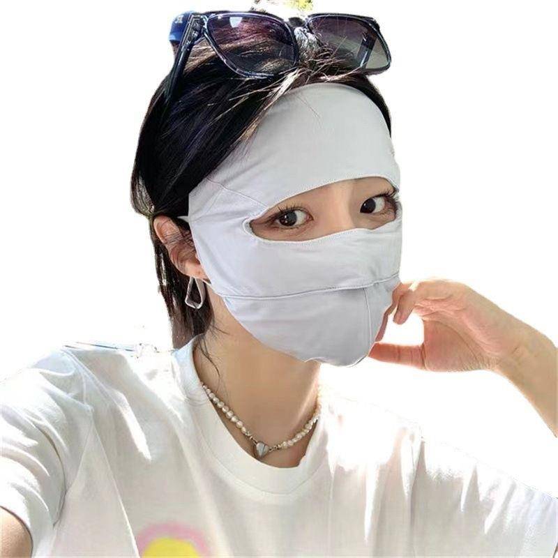Summer Lady Golf's sunscreen mask for the eyelids of Ginny's sunshield
