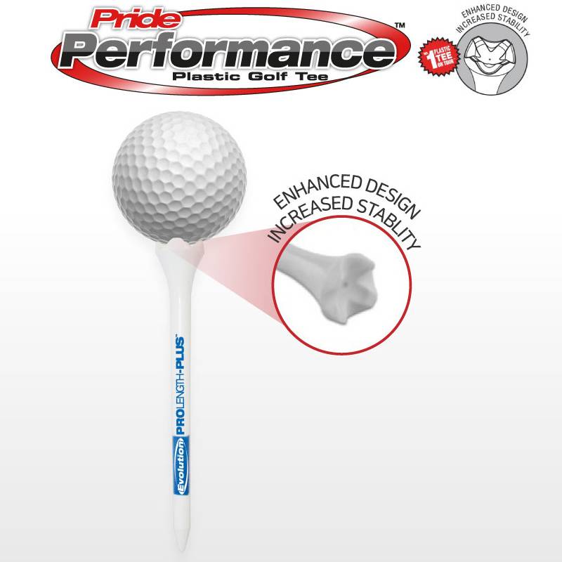PGA pro-golf ball, Tee