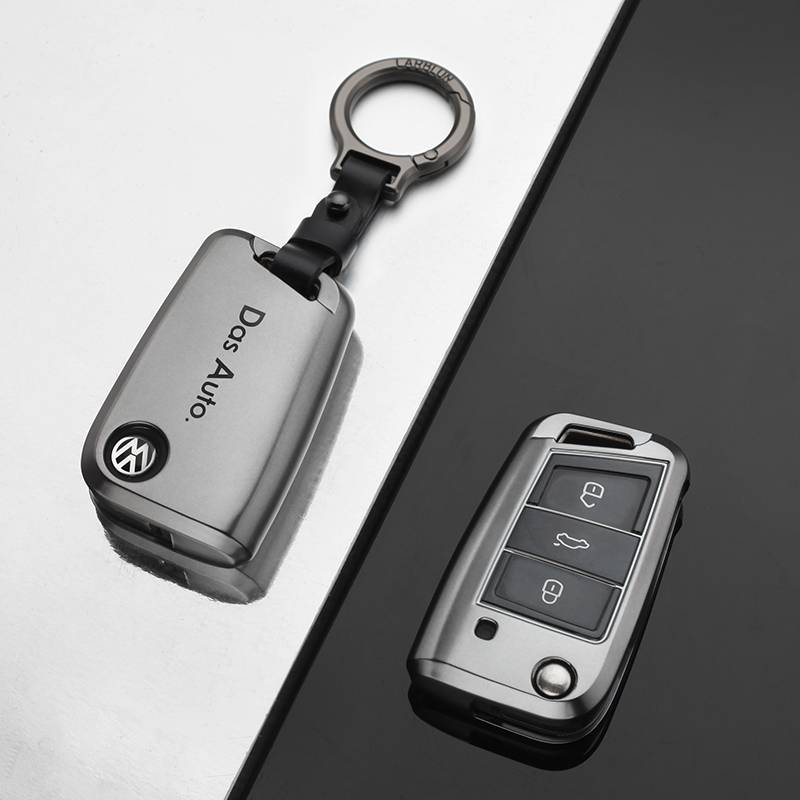 Volkswagen B-Gun Gray [Single shell+leather rope hanging buckle]