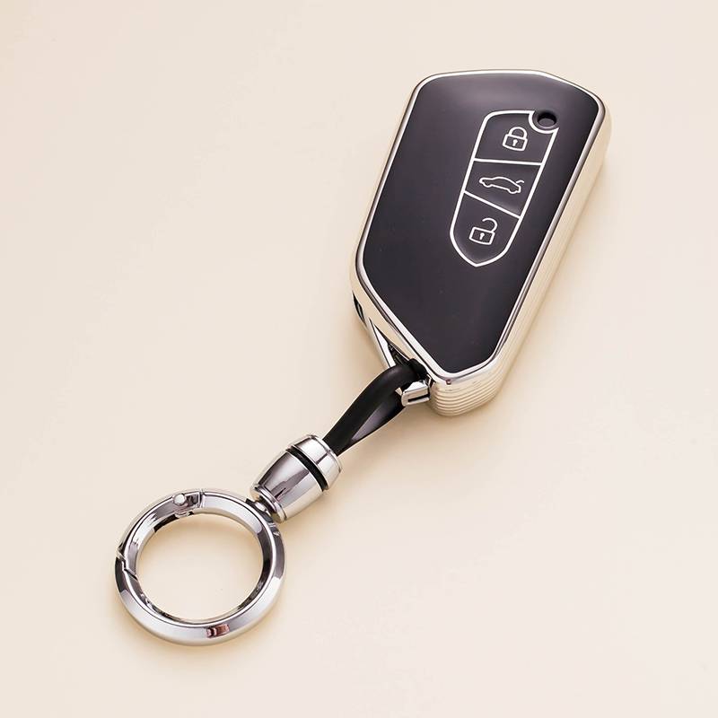 "Black key set + ring rope button"