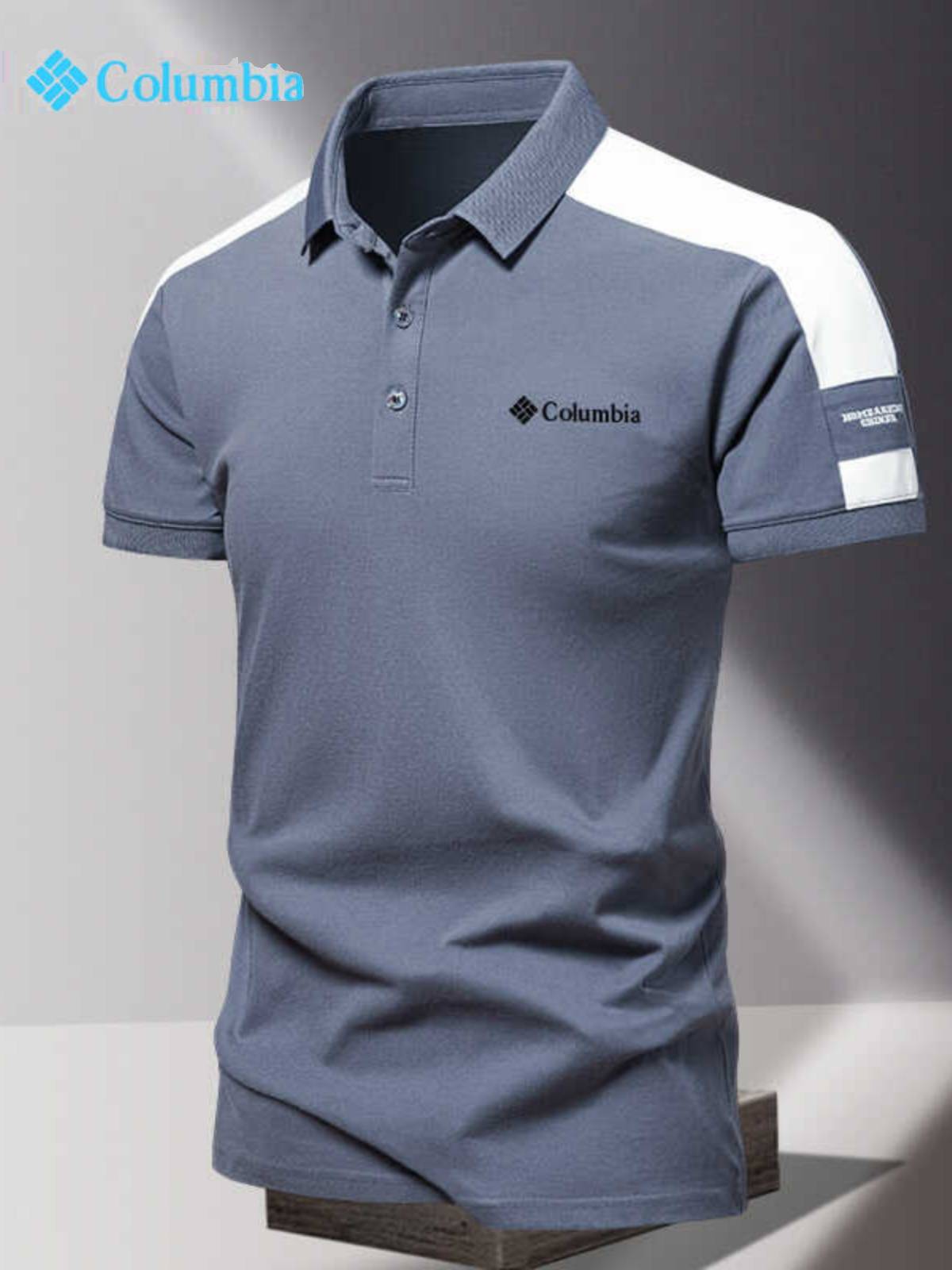 Colombian Outdoor Cotton Commercial Recreation Polo T-shirt men half-sleeve summer golf T-shirts