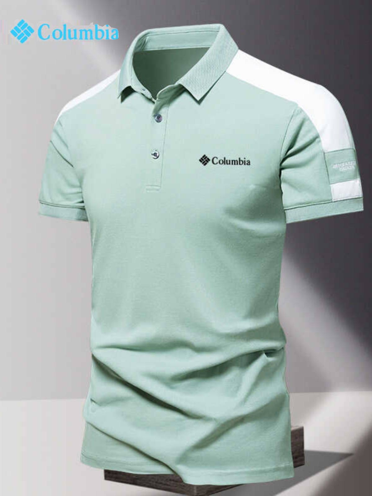 Colombian Outdoor Cotton Commercial Recreation Polo T-shirt men half-sleeve summer golf T-shirts