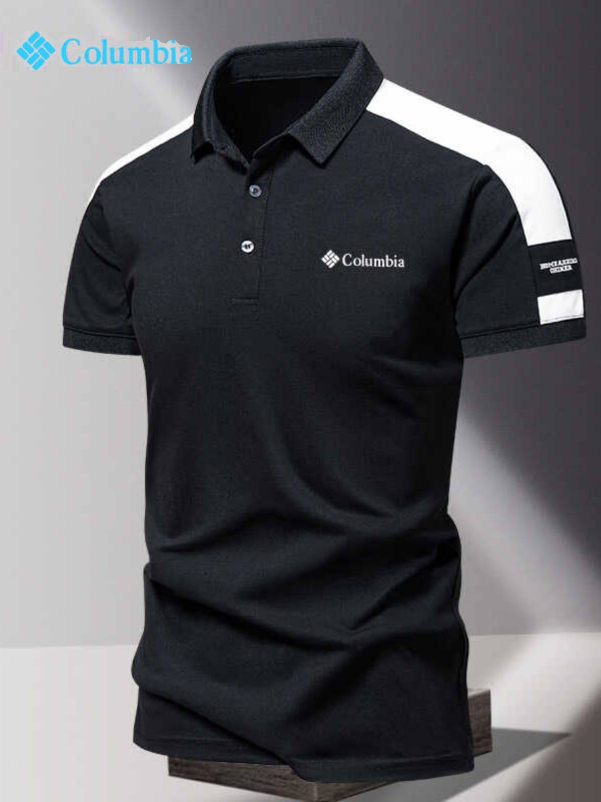 Colombian Outdoor Cotton Commercial Recreation Polo T-shirt men half-sleeve summer golf T-shirts