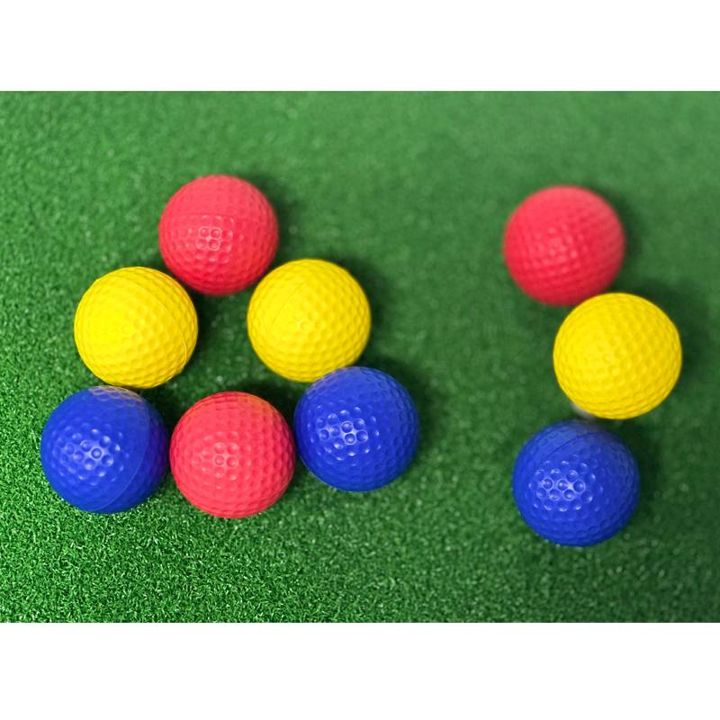 Golf indoor exercise PU ball new soft ball sponge ball room with multi -color children toy ball pet ball