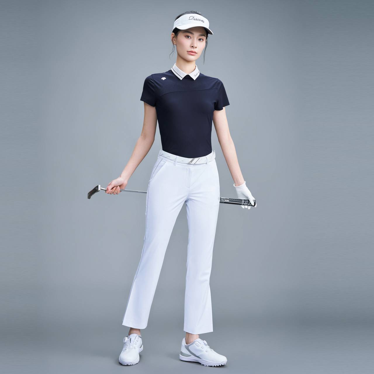 DESCENTEGOLF, DISANT GOLF, FIELD SERIES, WOMEN'S SHORT-SLEEVE T-SHIRT G323WFTS42