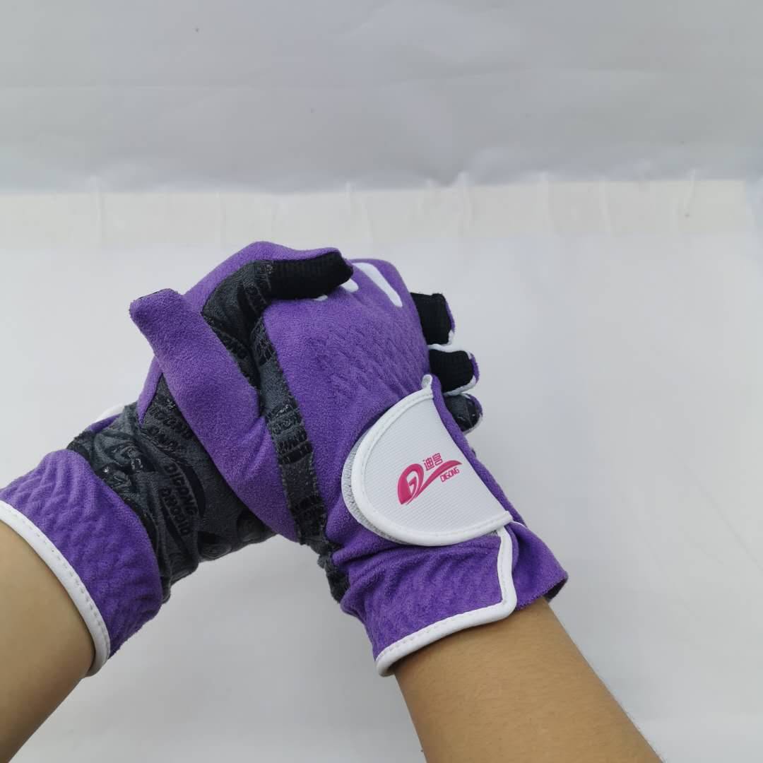 Ms. Di Palace extend golf children's gloves imported fine cloth sunscreen, breathable, comfortable wear resistance 2 pairs of