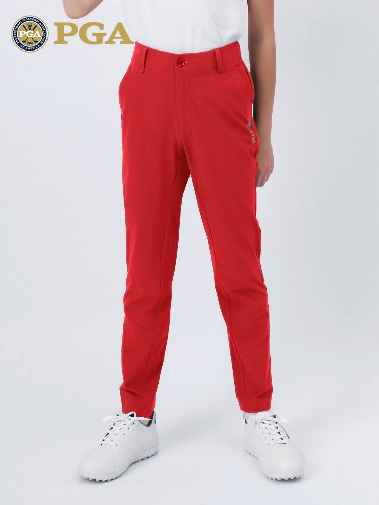 American PGA golf children's clothing boys ball pants juvenile spring and summer sports pants pants elastic dryness