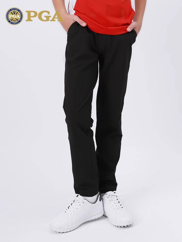American PGA golf children's clothing boys ball pants juvenile spring and summer sports pants pants elastic dryness