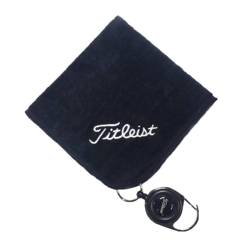 Golf towel wiping rod cloth rubbing the rod head brush all cotton soft multi -function can be telescopic and hook supplies accessories