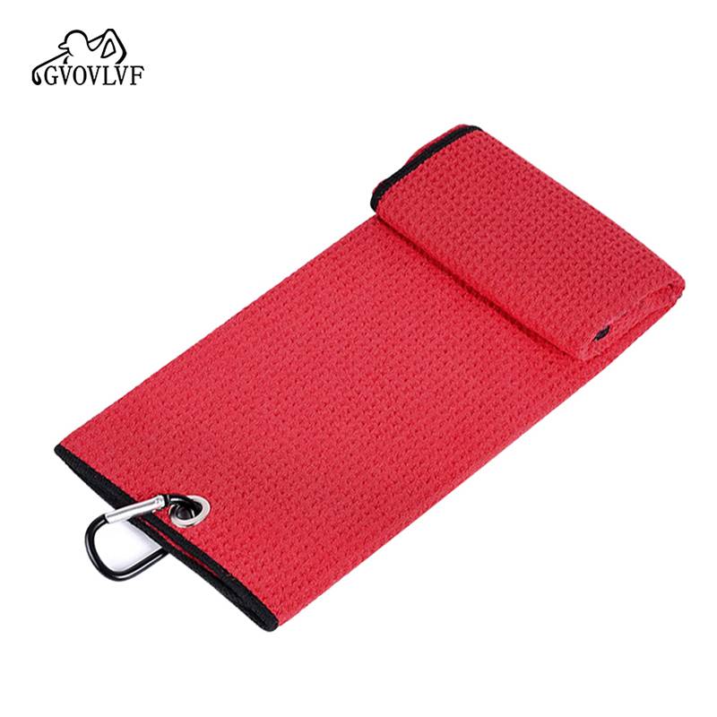 Golf towel wiping rod cloth rubbing the rod head brush all cotton soft multi -function can be telescopic and hook supplies accessories