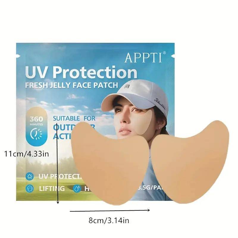 Face-to-face sunscreen face-to-face golfing to protect face from tan mask and tennis