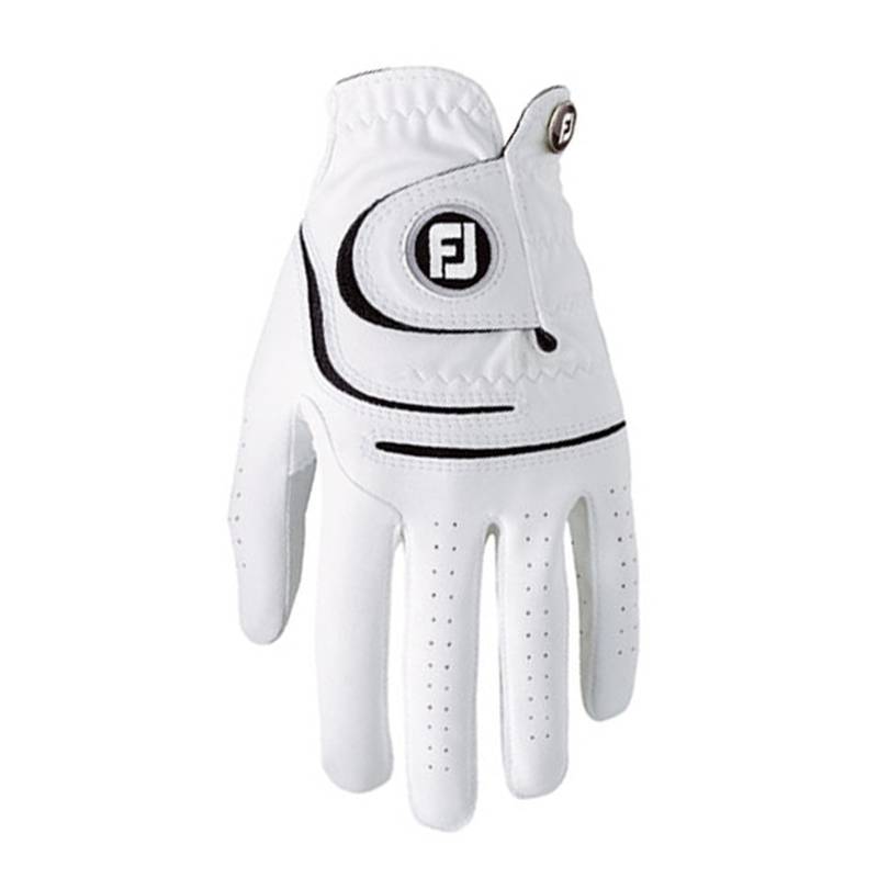 Genuine FJ golf glove men's sheepskin anti -skid left and right hand -wear -resistant golf gloves black