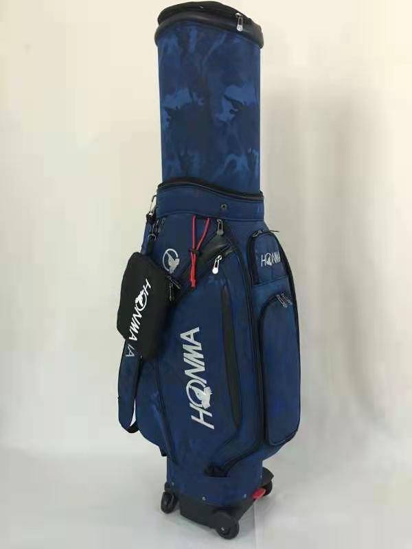 The new golf glutinous bag multi -functional aviation consignment bag with a brake universal four -wheel aircraft bag