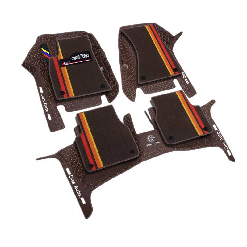 Car mats are designed to surround the new old-fashioned car mat owner and drive a carpet-circle pedal