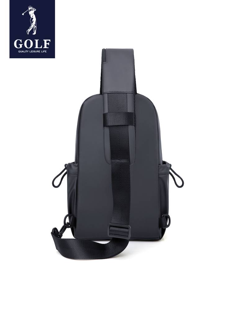Golf's new chest bag for a man with a slant-fashion twirl bag for a man with a big, small-capacity backpack