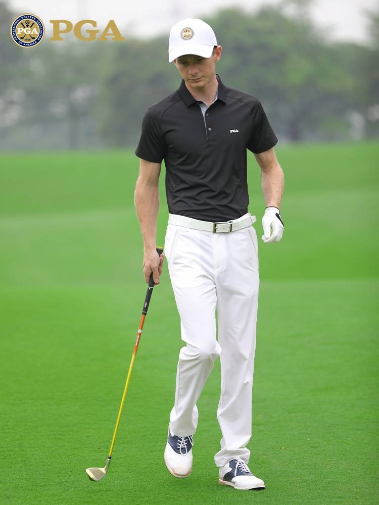 American PGA Golf Costume Men's Pants Spring and Summer Pants Slim Men's Pants High Bullet Pants Sports Clothing