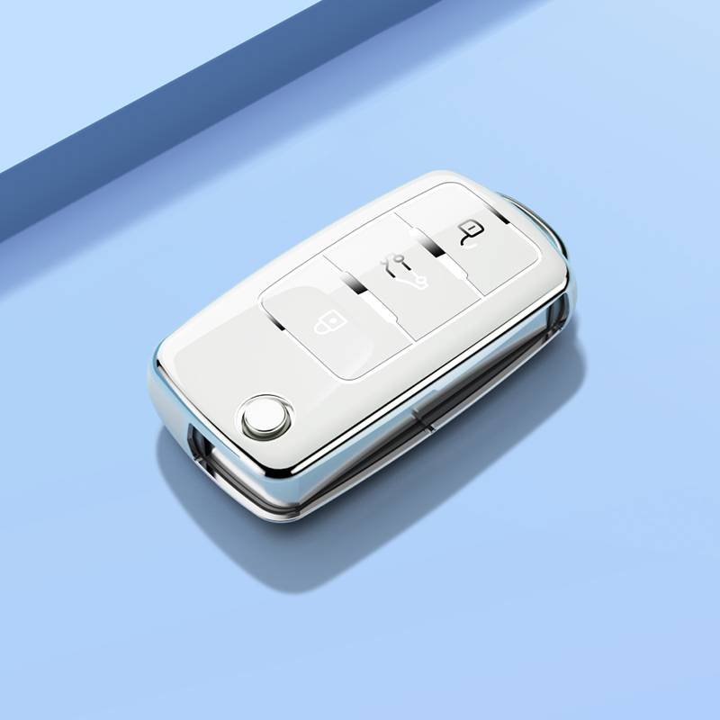 Volkswagen A [Pearl White] single key set