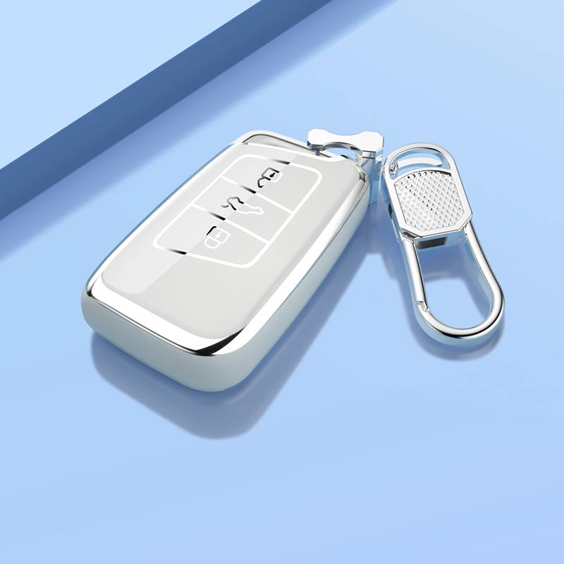 Volkswagen D style [Pearl White] Keychain with keychain