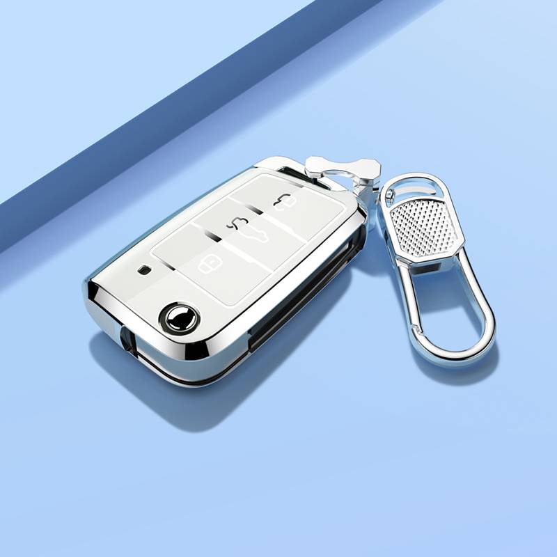 Volkswagen B [Pearl White] Key Buckle