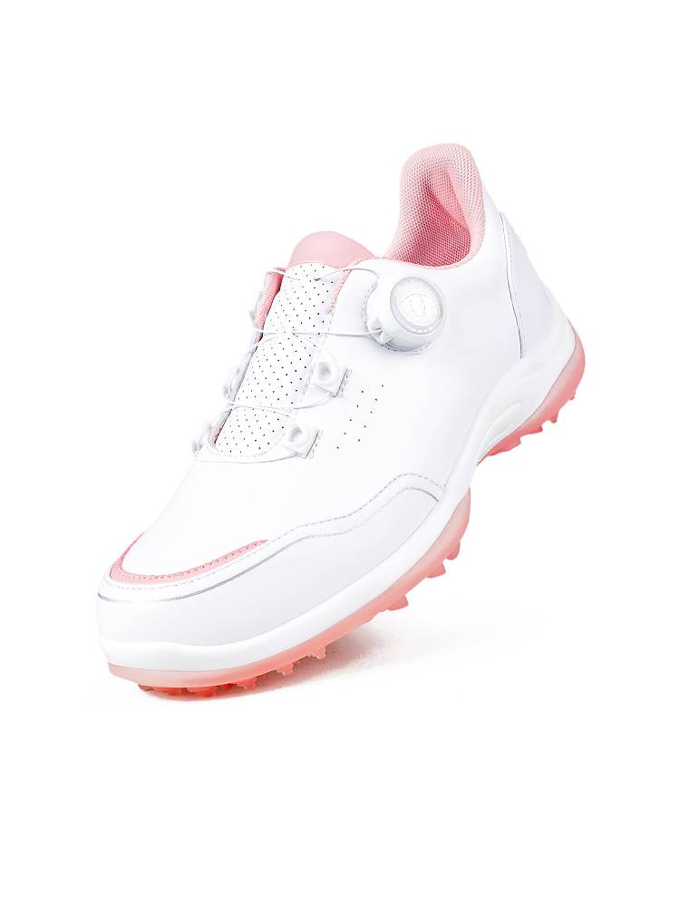 2024 new golf shoes, retort-button shoes, water-proof, super-fibre-skin-proof, side-slip-through-sport shoes