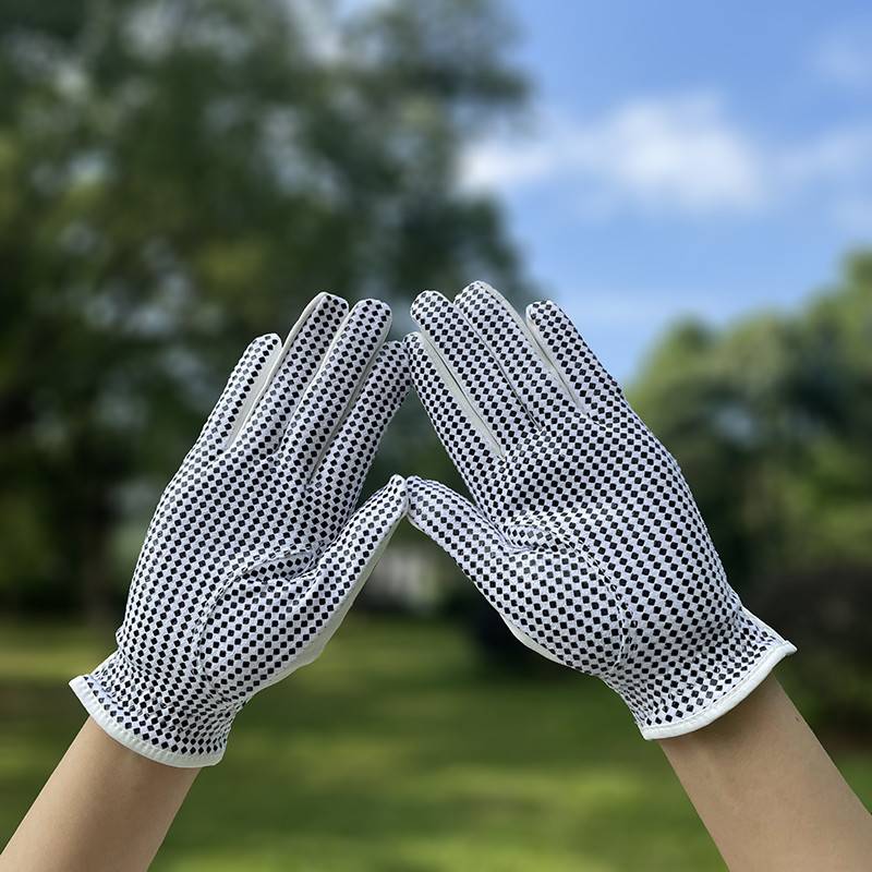Korean version of the seven -leaf flower golf gloves ladies breathable anti -slip single -handed wear -resistant hand -to -hand golf gloves