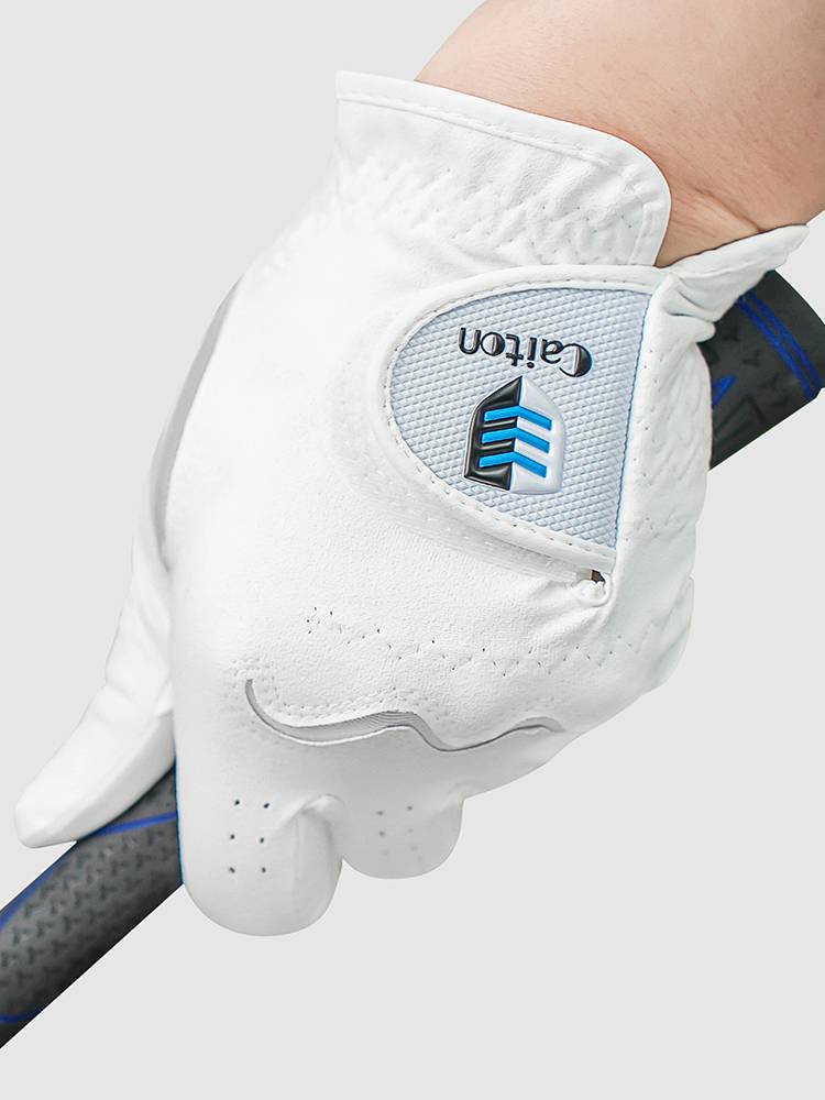 Caiton Kay Shield Golf Gloves Male Left -Delieving Women's hands comfortable, breathable, non -slip super fibrous cloth thin gloves