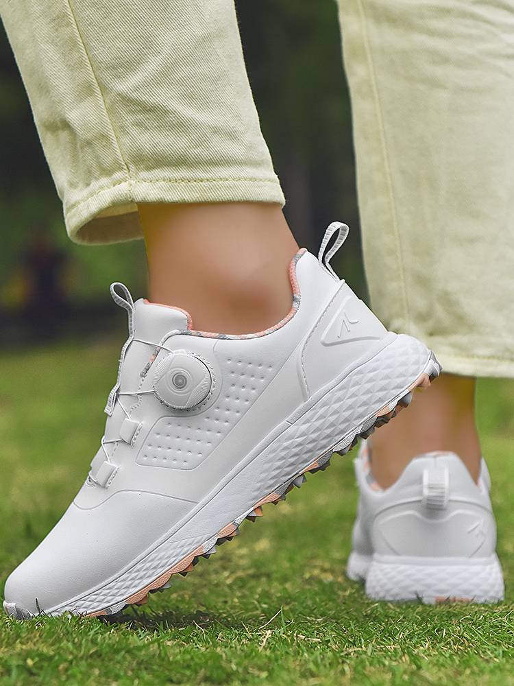 GUOOGUL GOLF SHOE RECREATIONAL SPORTS SHOES FOR MEN AND WOMEN OUT-OF-THE-WOOD-OF-WOOD-OF-WILK-PROOF MEN'S SHOES ROTTING BUTTONS