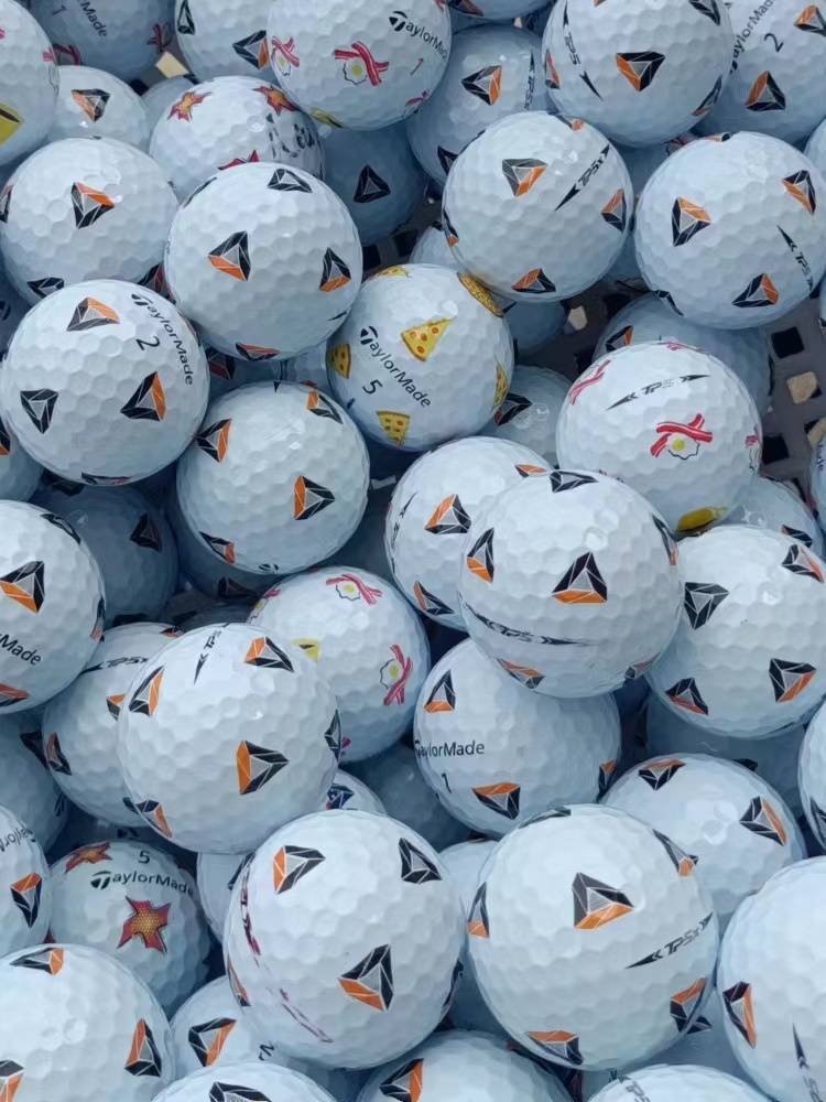 Genuine golf second -hand ball honma six -layer five -star third line D1A1G6XX three -layer red horse golf ball