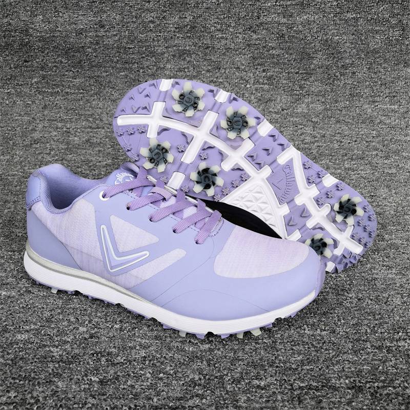 MS. PGM MICRO-FACING FOREIGN TRADE, GOLF SHOES WATERPROOF ACTIVITY NAIL, SLIDING AND STEADY WHITE