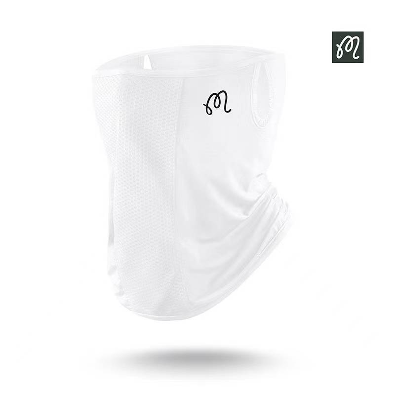 A WHITE M MASK