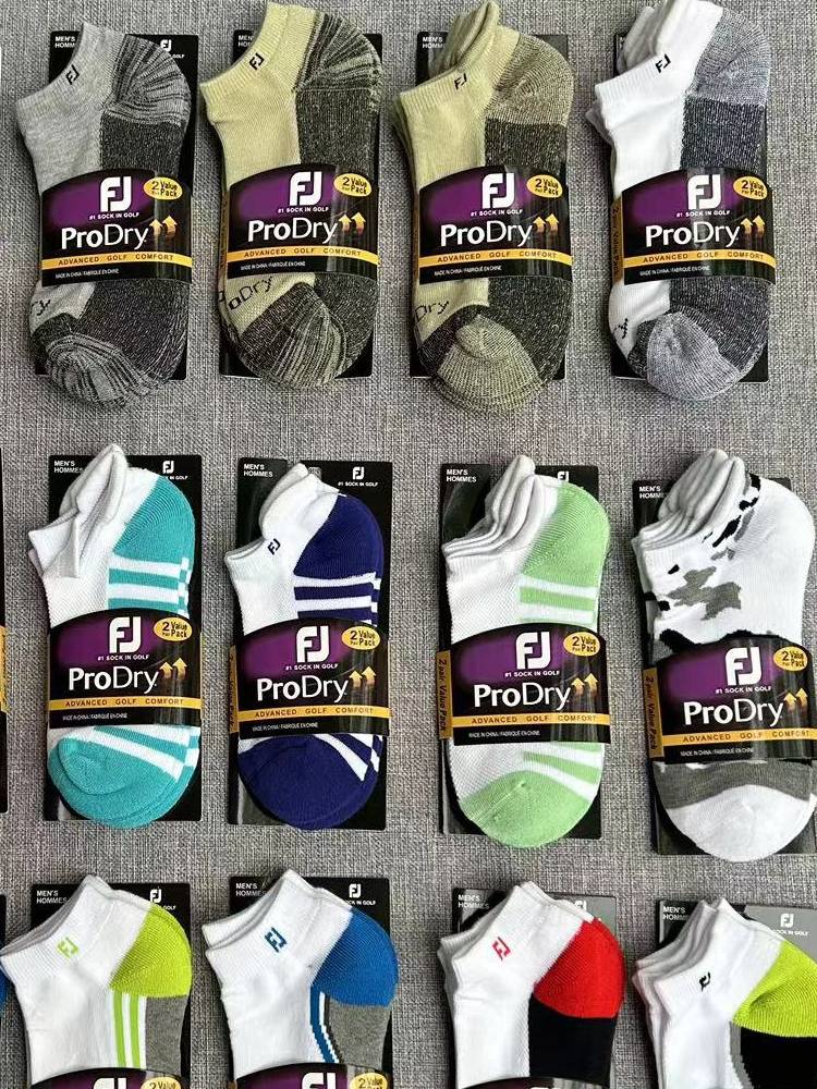 Golf socks towel bottom shock absorption ball socks training socks men and women are breathable, comfortable, odor, anti -sweat absorption, full packaging