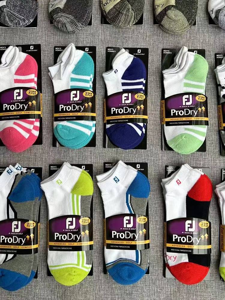 Golf socks towel bottom shock absorption ball socks training socks men and women are breathable, comfortable, odor, anti -sweat absorption, full packaging