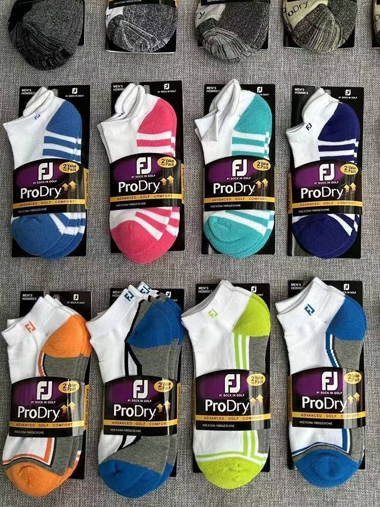 Golf socks towel bottom shock absorption ball socks training socks men and women are breathable, comfortable, odor, anti -sweat absorption, full packaging