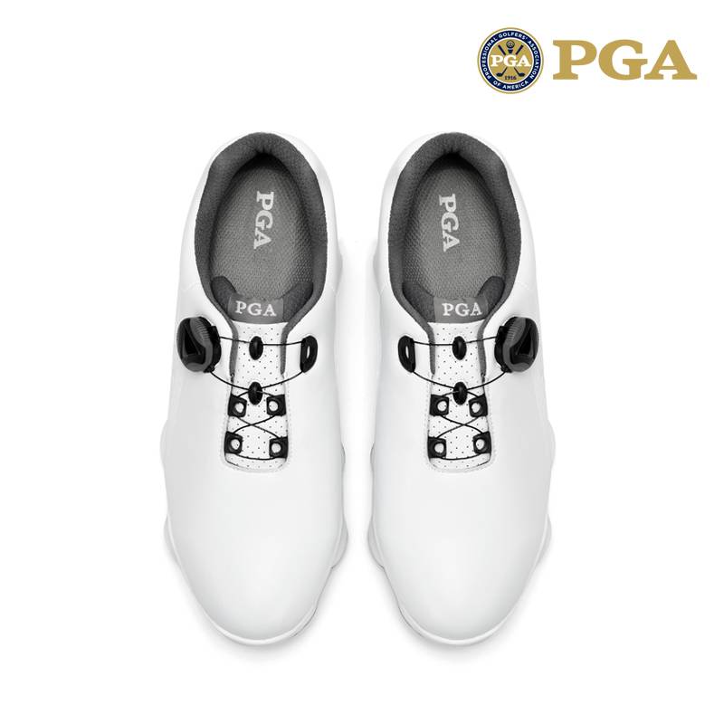 American PGA golf shoes men's waterproof shoes anti -skid activity nail men's shoes rotating shoelace patents
