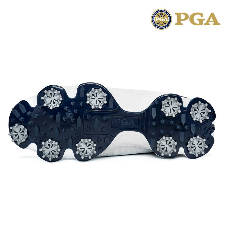 American PGA golf shoes men's waterproof shoes anti -skid activity nail men's shoes rotating shoelace patents