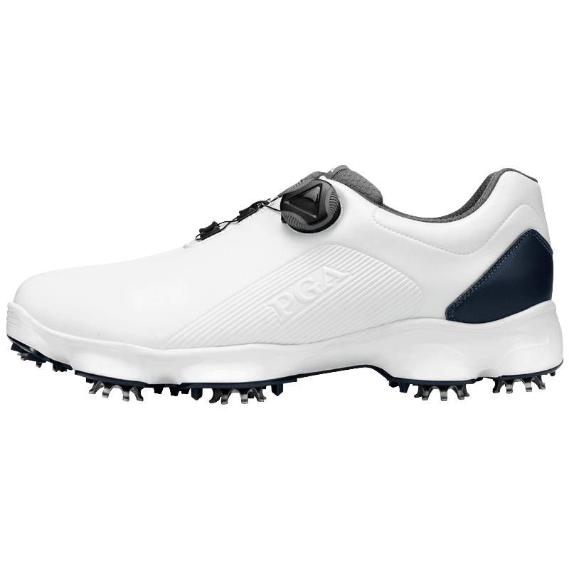 American PGA golf shoes men's waterproof shoes anti -skid activity nail men's shoes rotating shoelace patents
