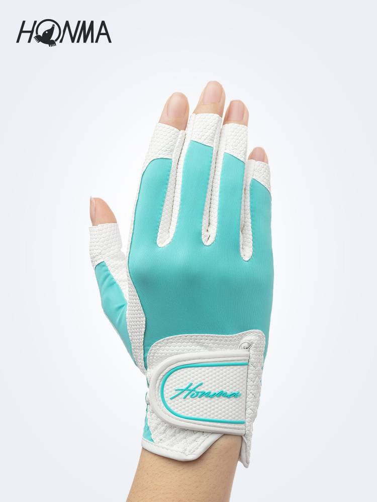Ms. Honma Ms. Golf glove fingers finger fitness riding left and right hands 2 installed golf sports glove anti -slip