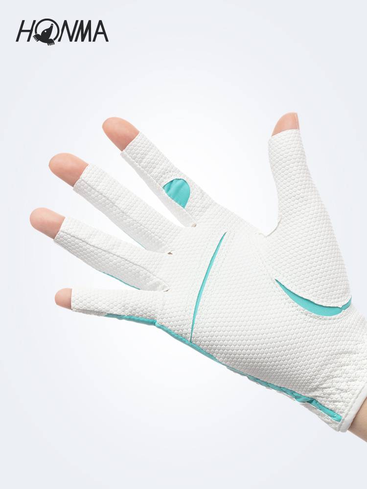 Ms. Honma Ms. Golf glove fingers finger fitness riding left and right hands 2 installed golf sports glove anti -slip