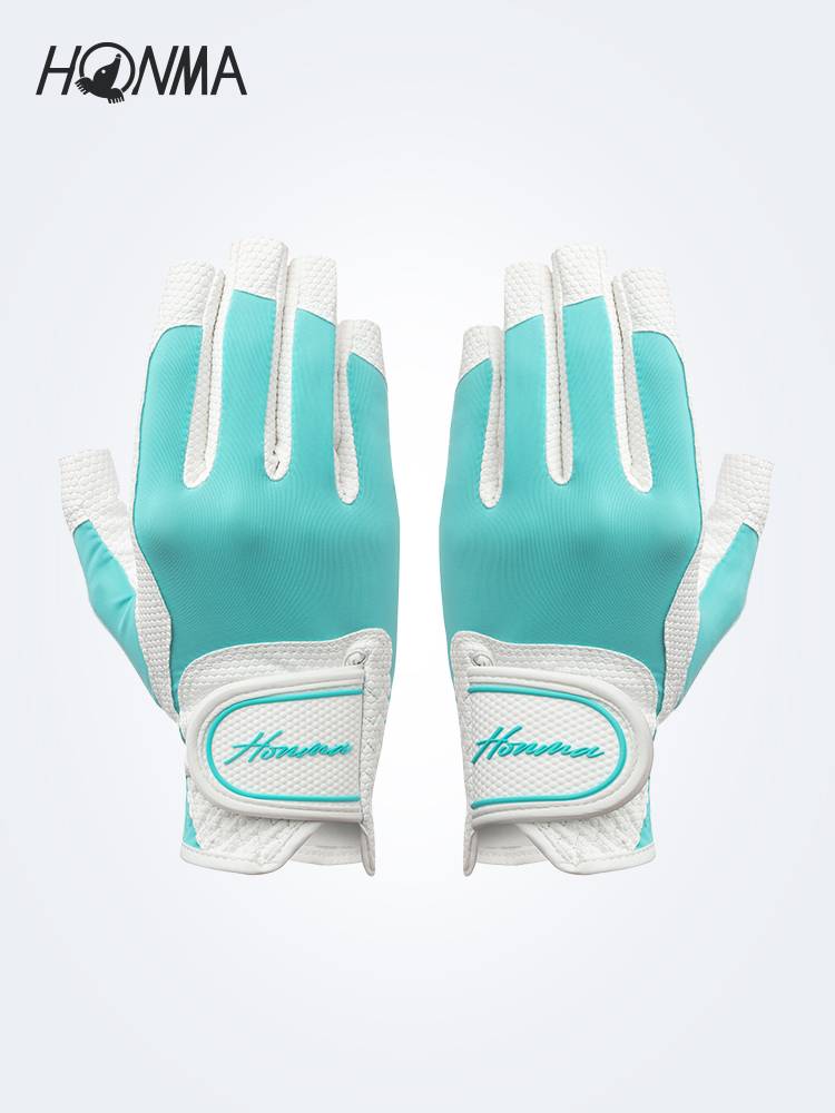 Ms. Honma Ms. Golf glove fingers finger fitness riding left and right hands 2 installed golf sports glove anti -slip