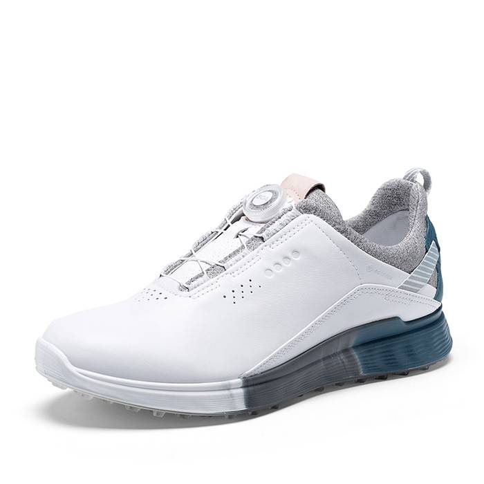 New men's casual leather shoes buttons Golf sneakers GOLF sports shoes anti -slip fixed nail men's shoes
